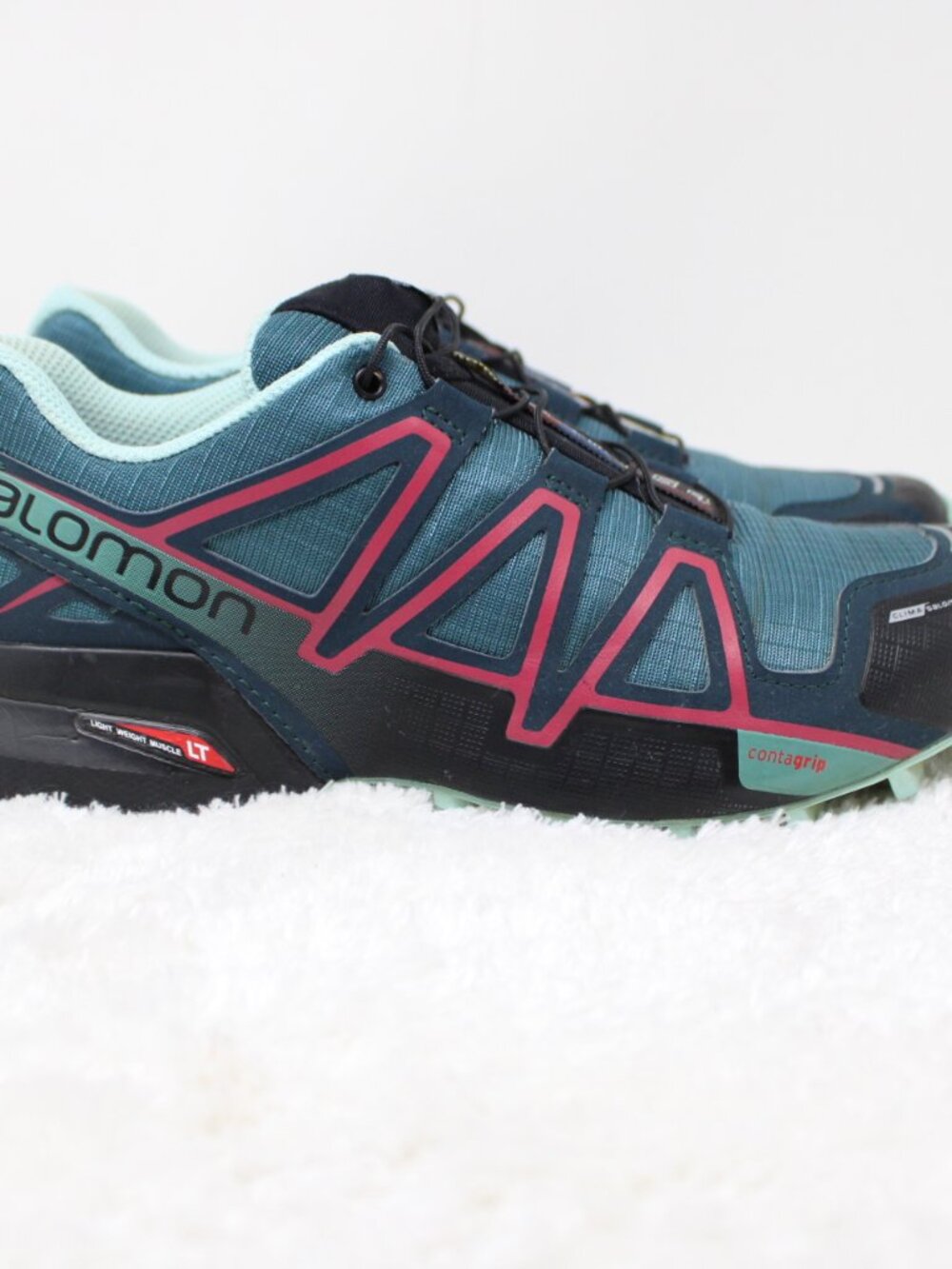 Salomon Shoes Mens 6 Blue/Black Speedcross 4 CS Running Athletic Sneakers